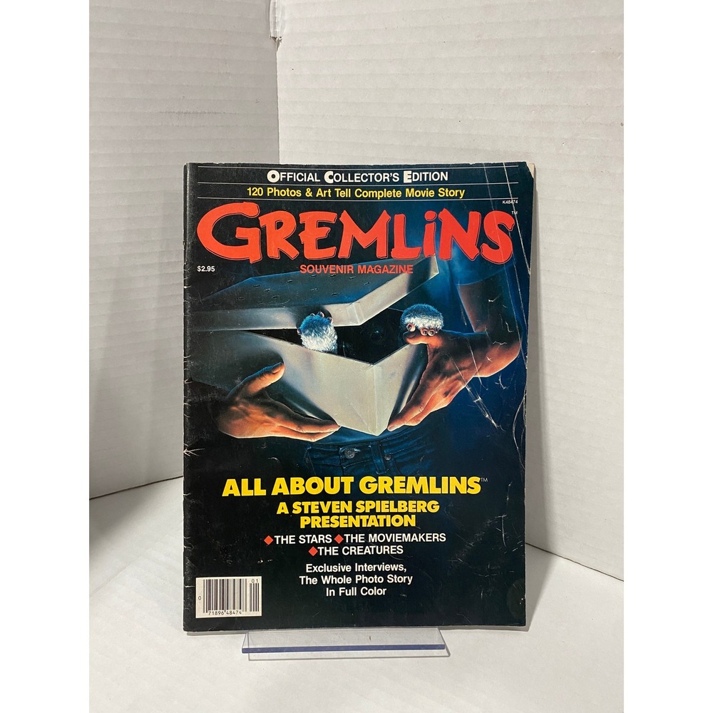 Gremlins Souvenir Magazine Official Collector's Edition 1984 Vintage Movie Book